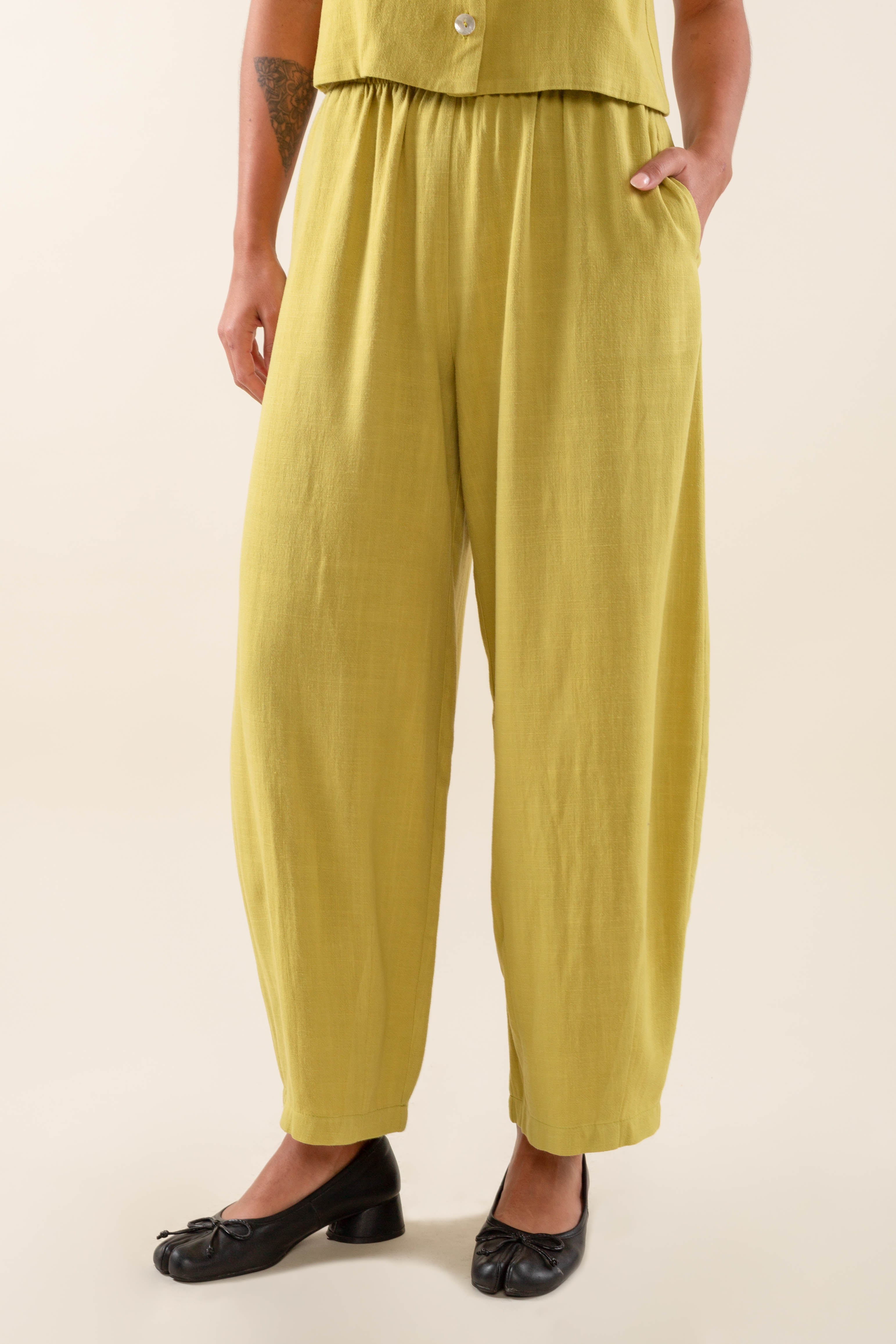 『2年保証』 Linen NLT – Pant Lantern パンツ