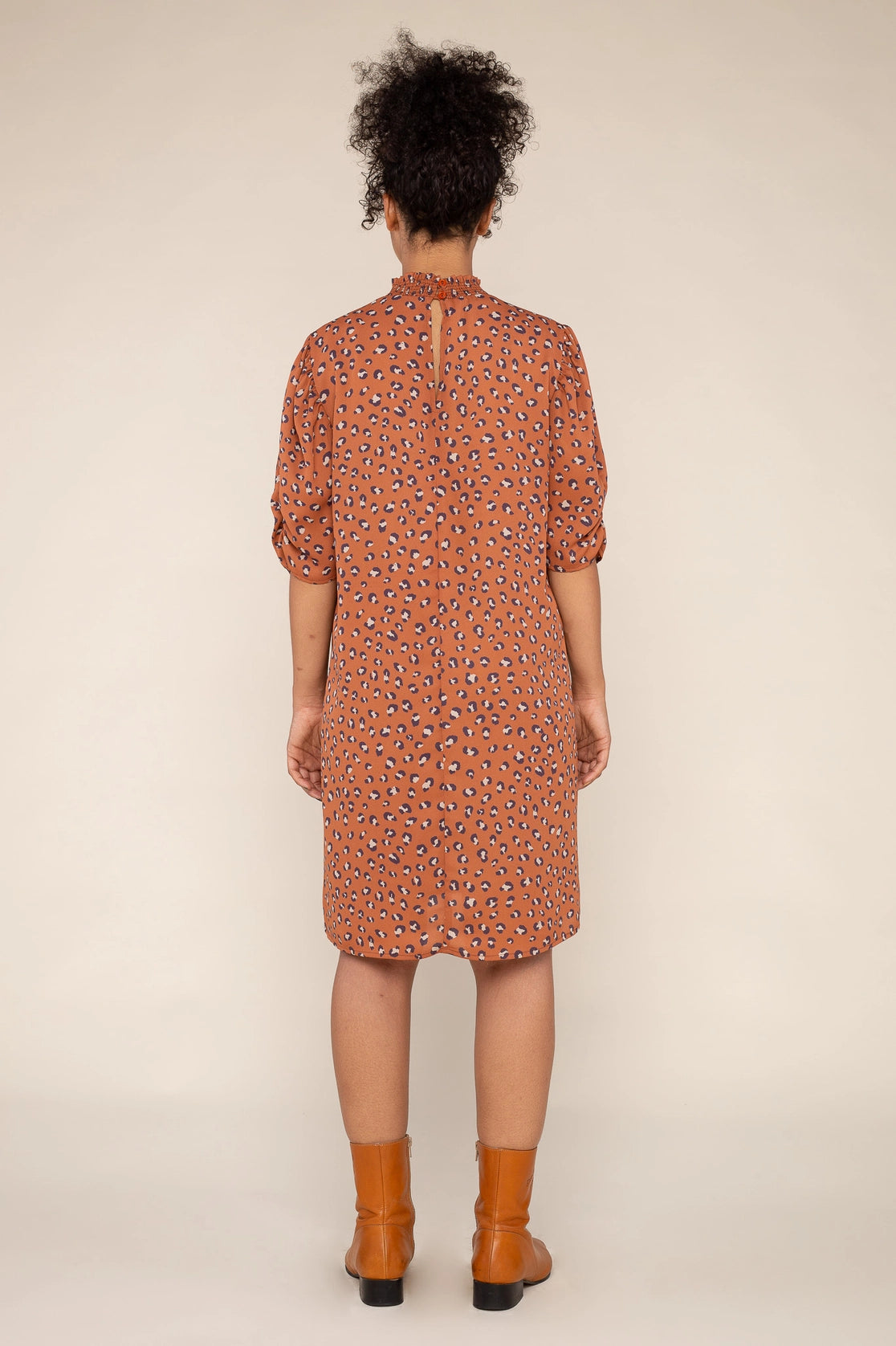 Cheetah Woven Dress