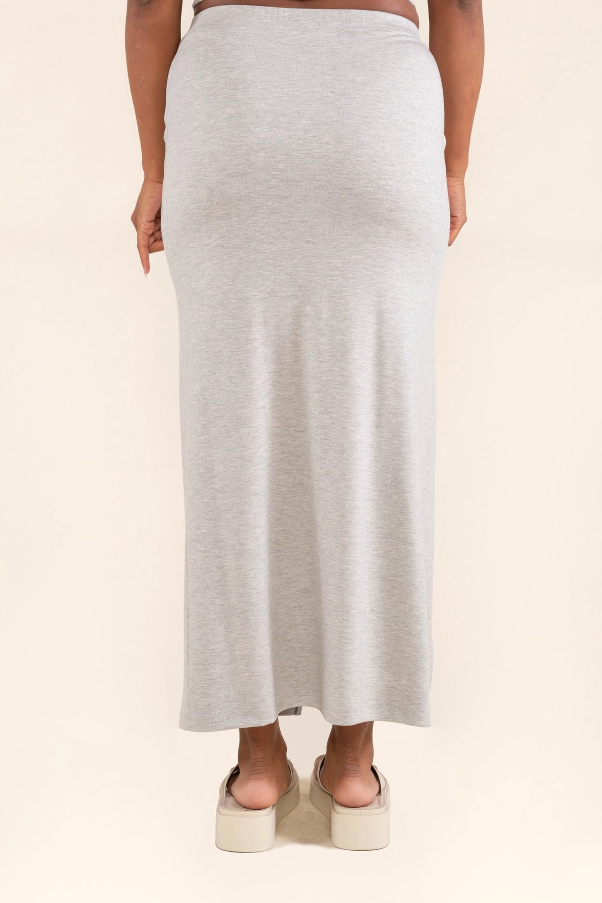 Ruched Midi Skirt