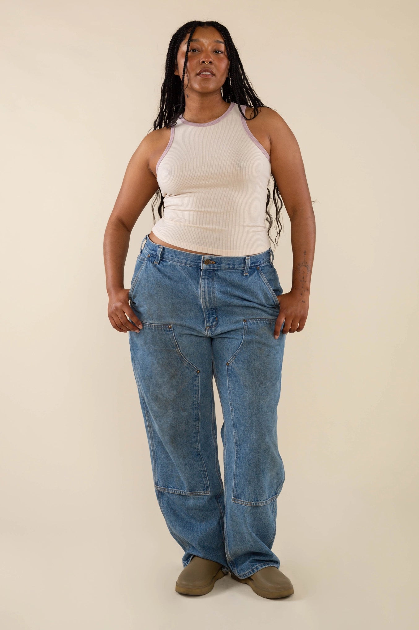 Melly Contrast Tank