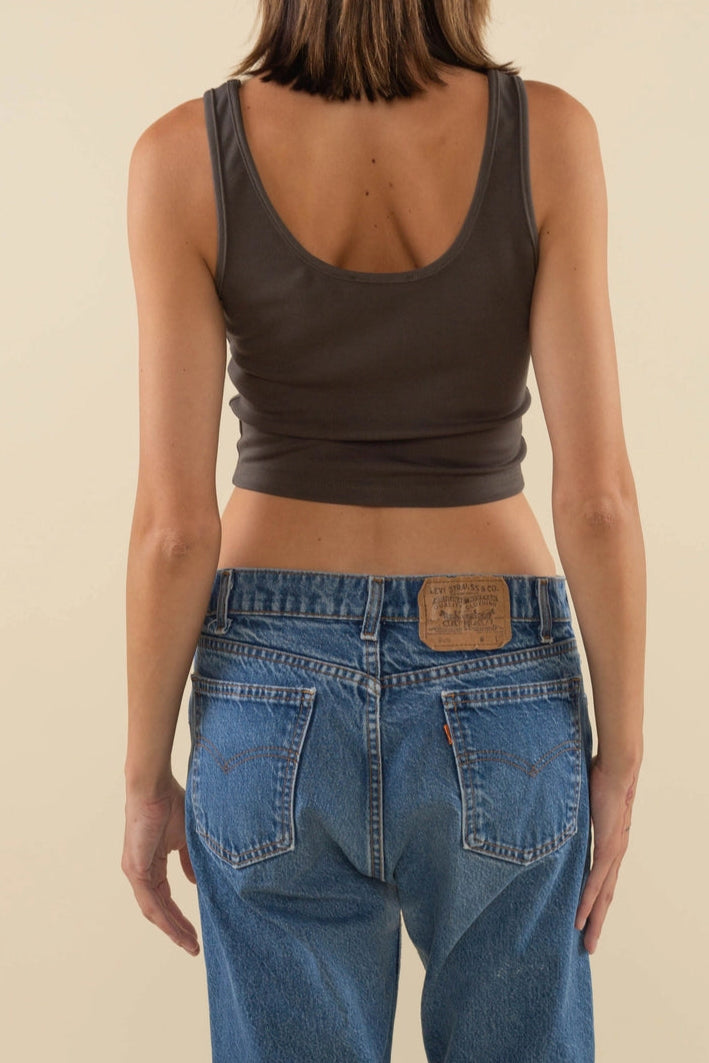 Cropped Basic Tank