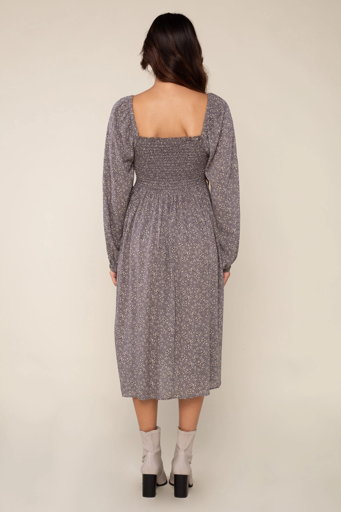 Dot Print Dress
