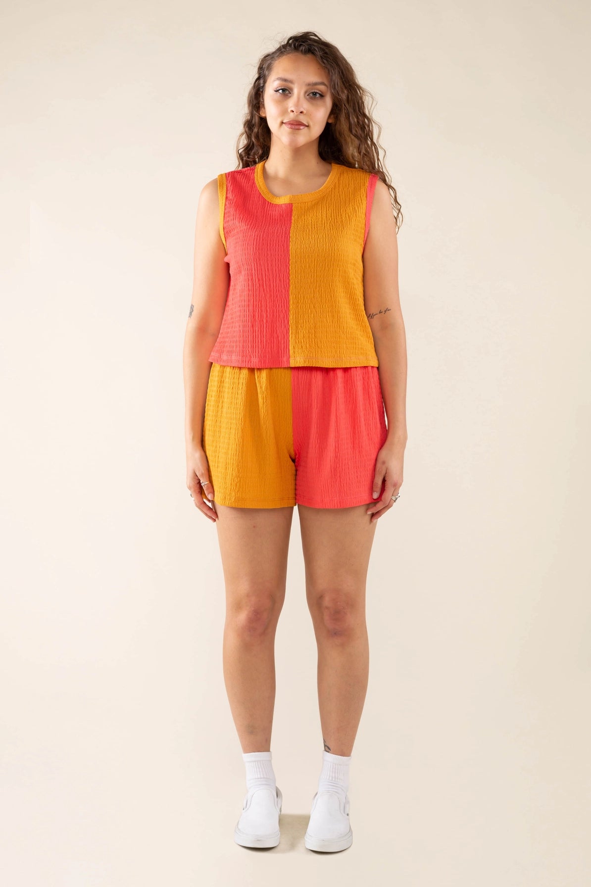 Colorblock Shorts