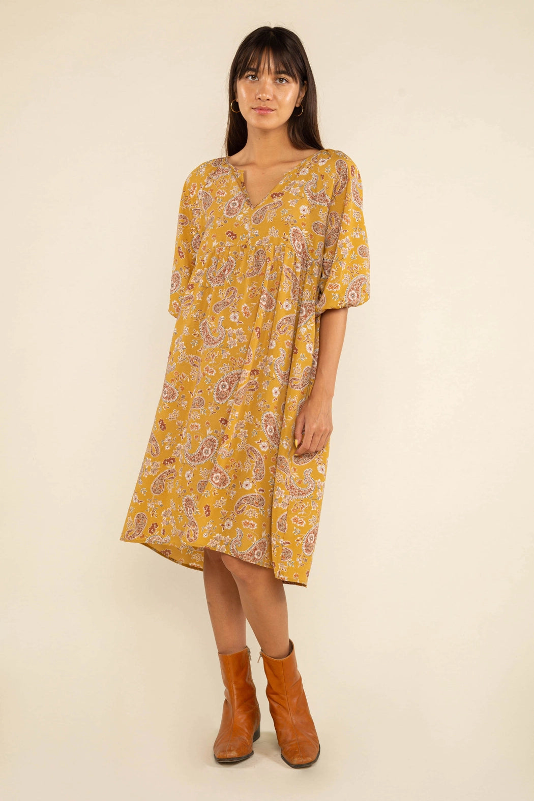 Floral Paisley Dress