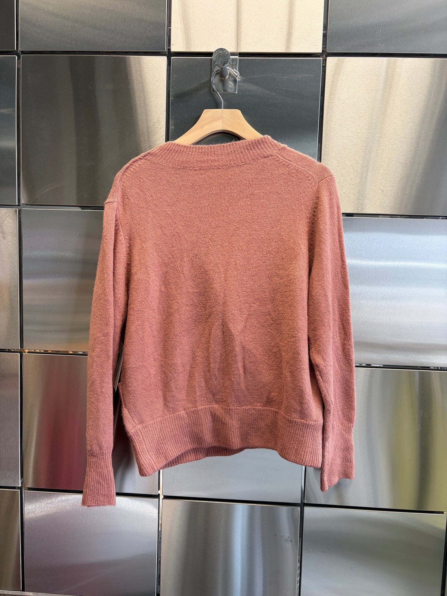 Crossover Knit Sweater