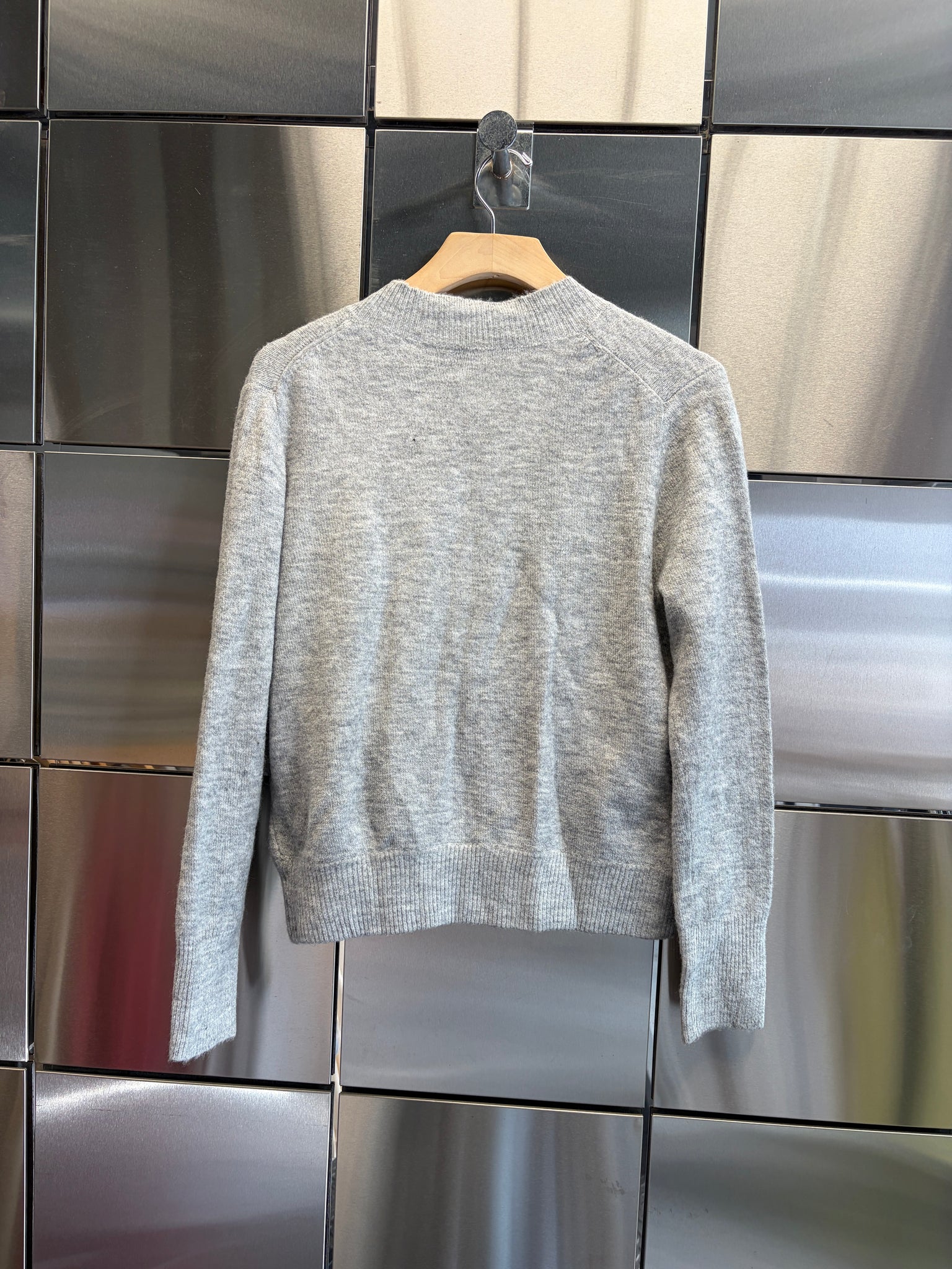 Crossover Knit Sweater