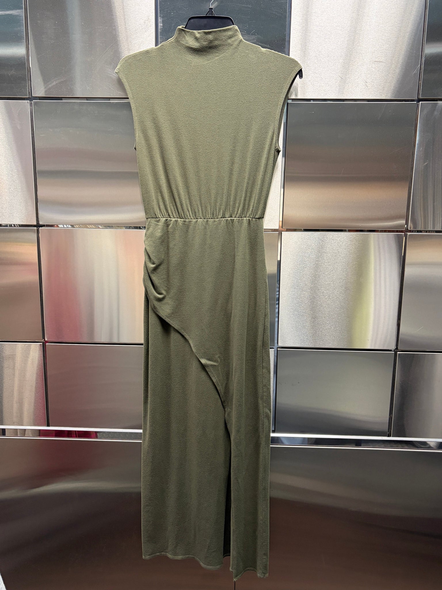 Mock Neck Maxi Knit Dress