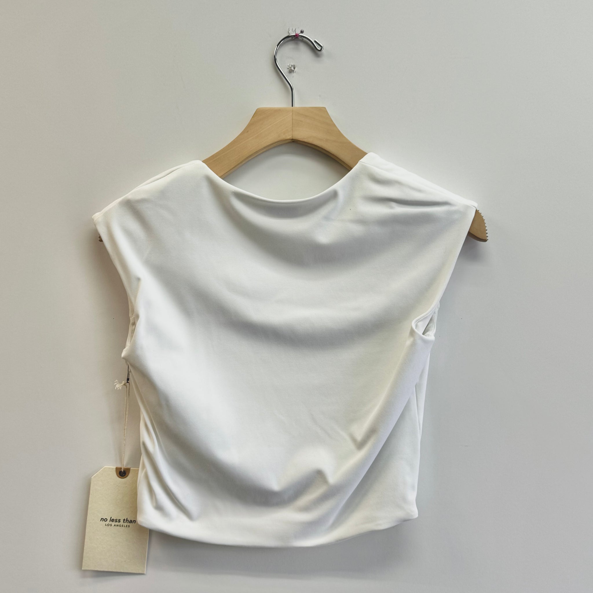 Square Neck Top - White