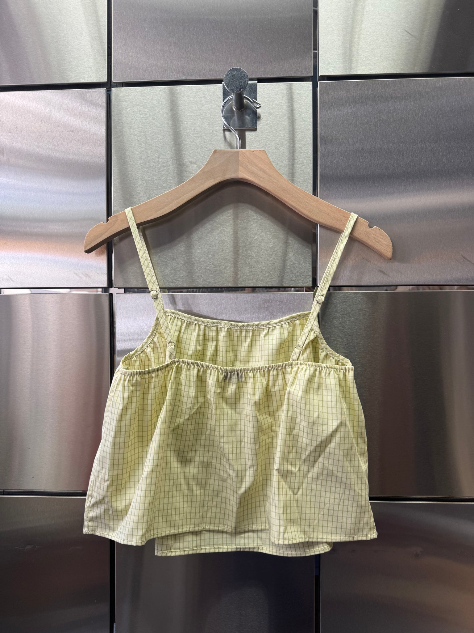 Deadstock A-Line Check Blouse