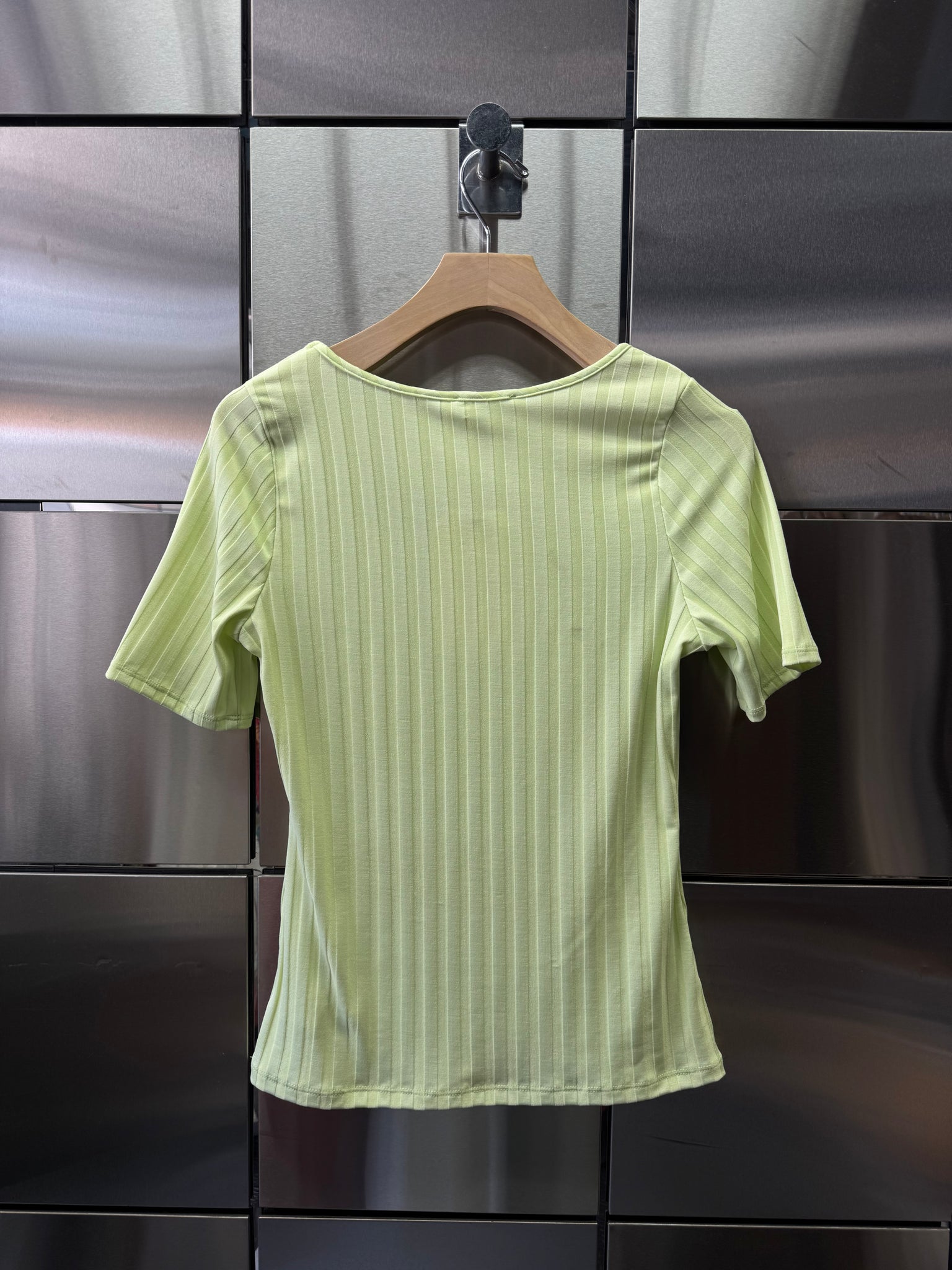 Square Neck Rib Tee