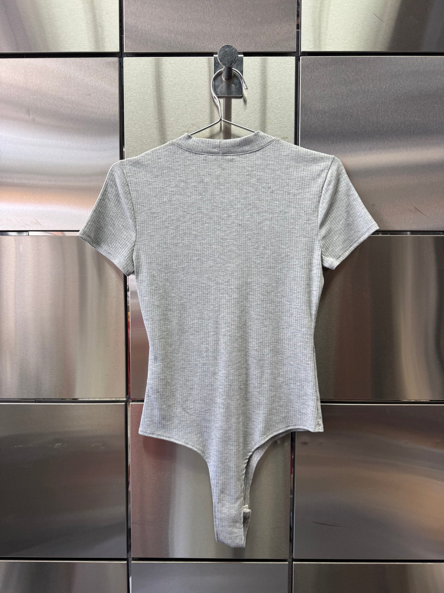 Rib Short Sleeve Bodysuit