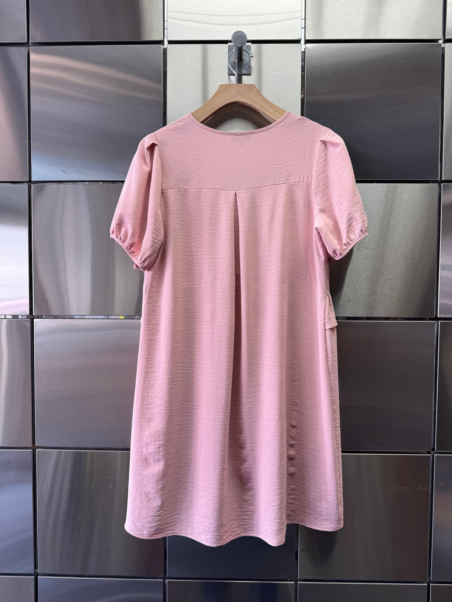 Tie Front Woven Dress