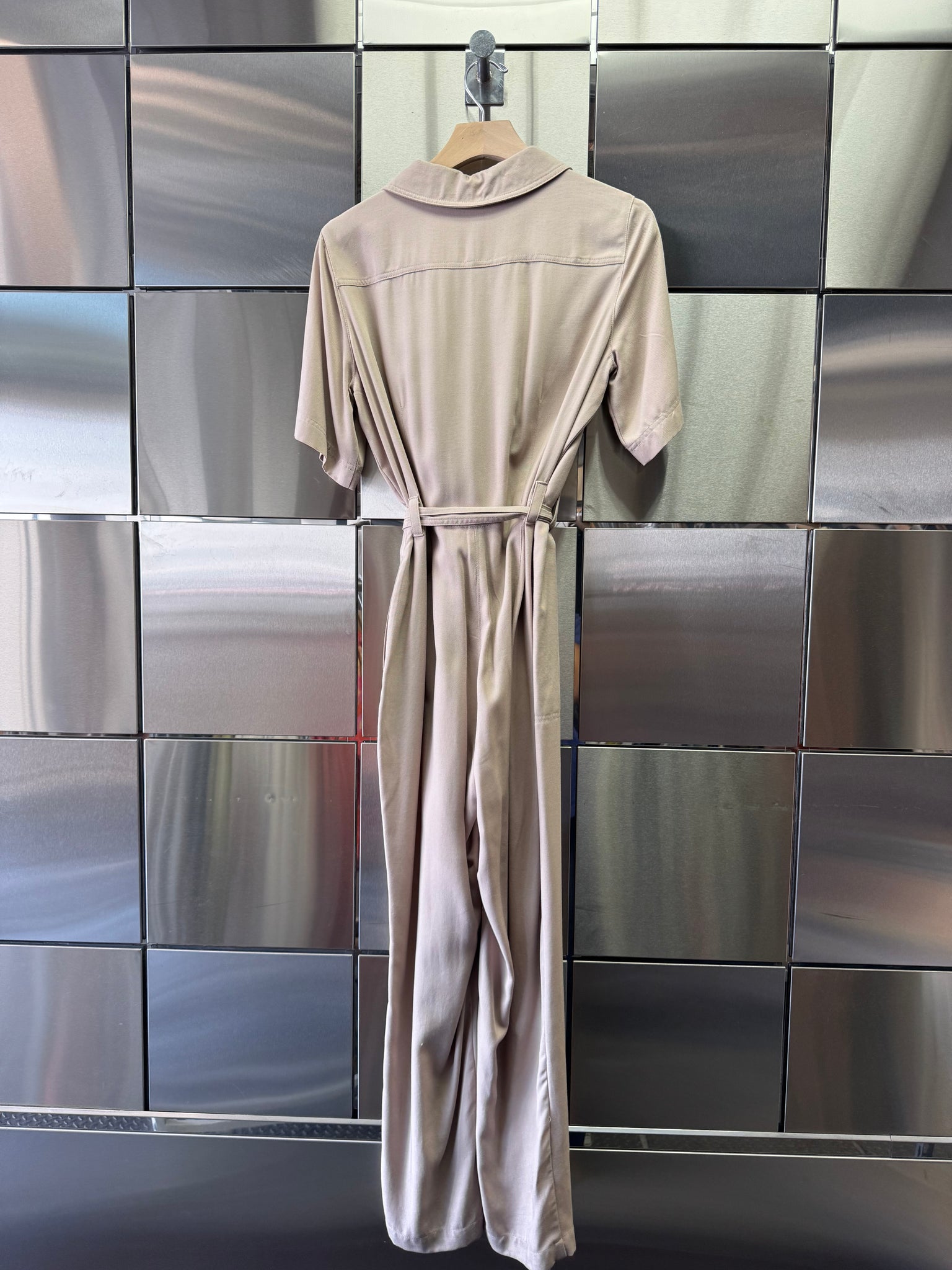 Button Front Jumpsuit