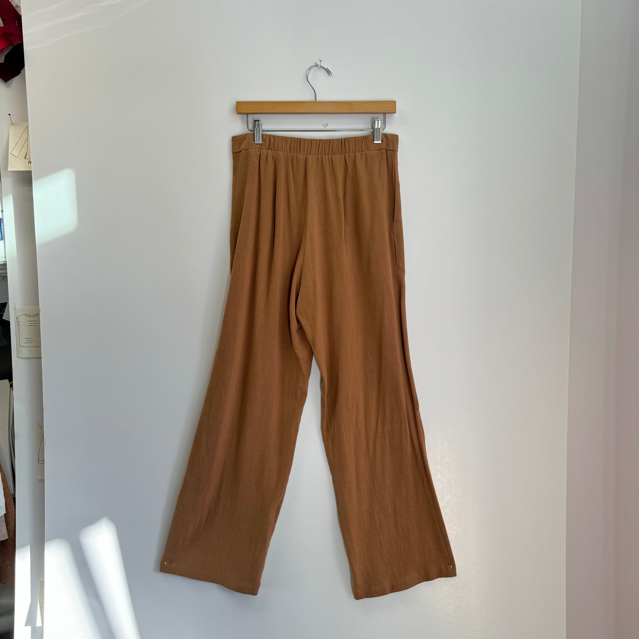 Misty Linen Trousers - Desert Tan