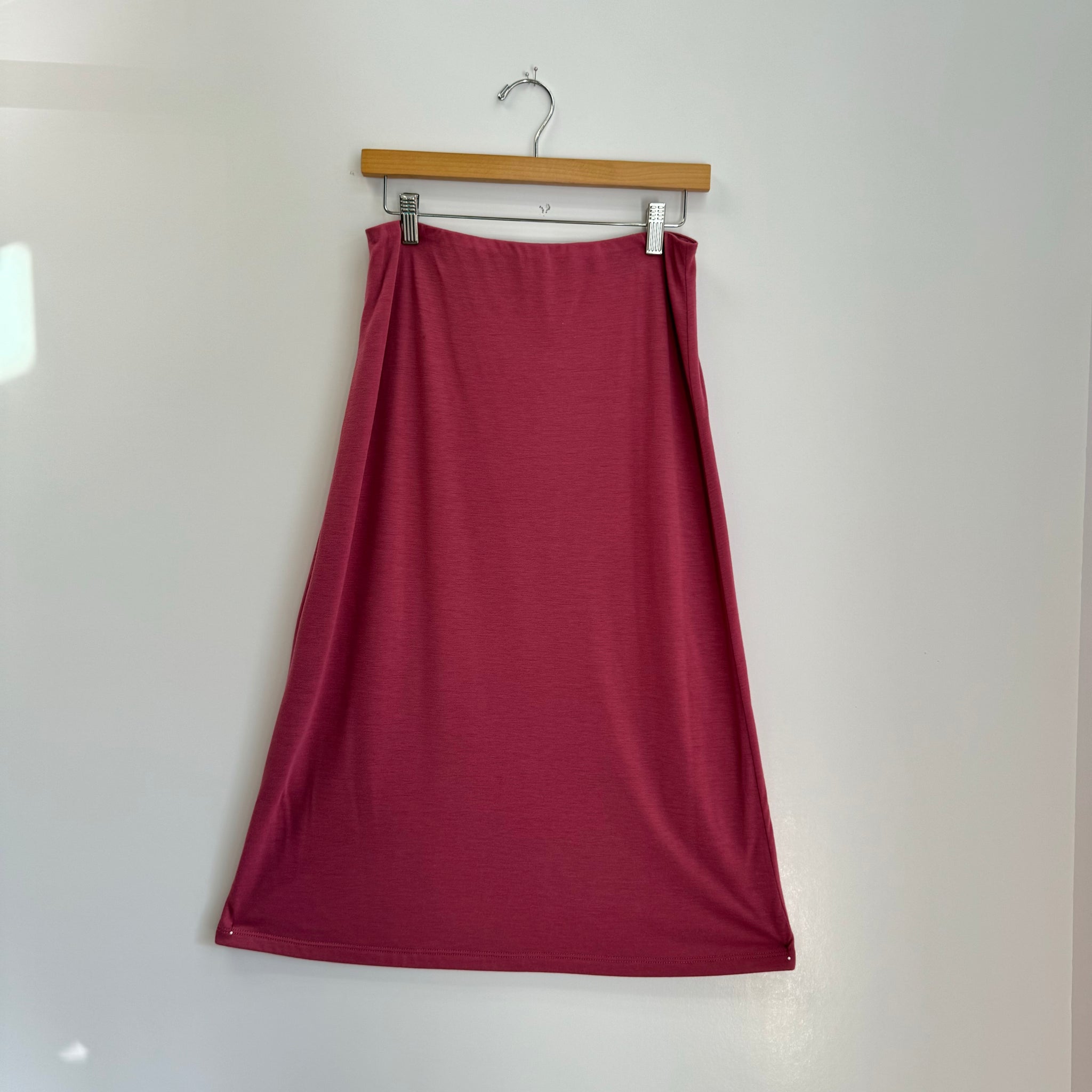 Easy Double Layer Skirt - Magenta