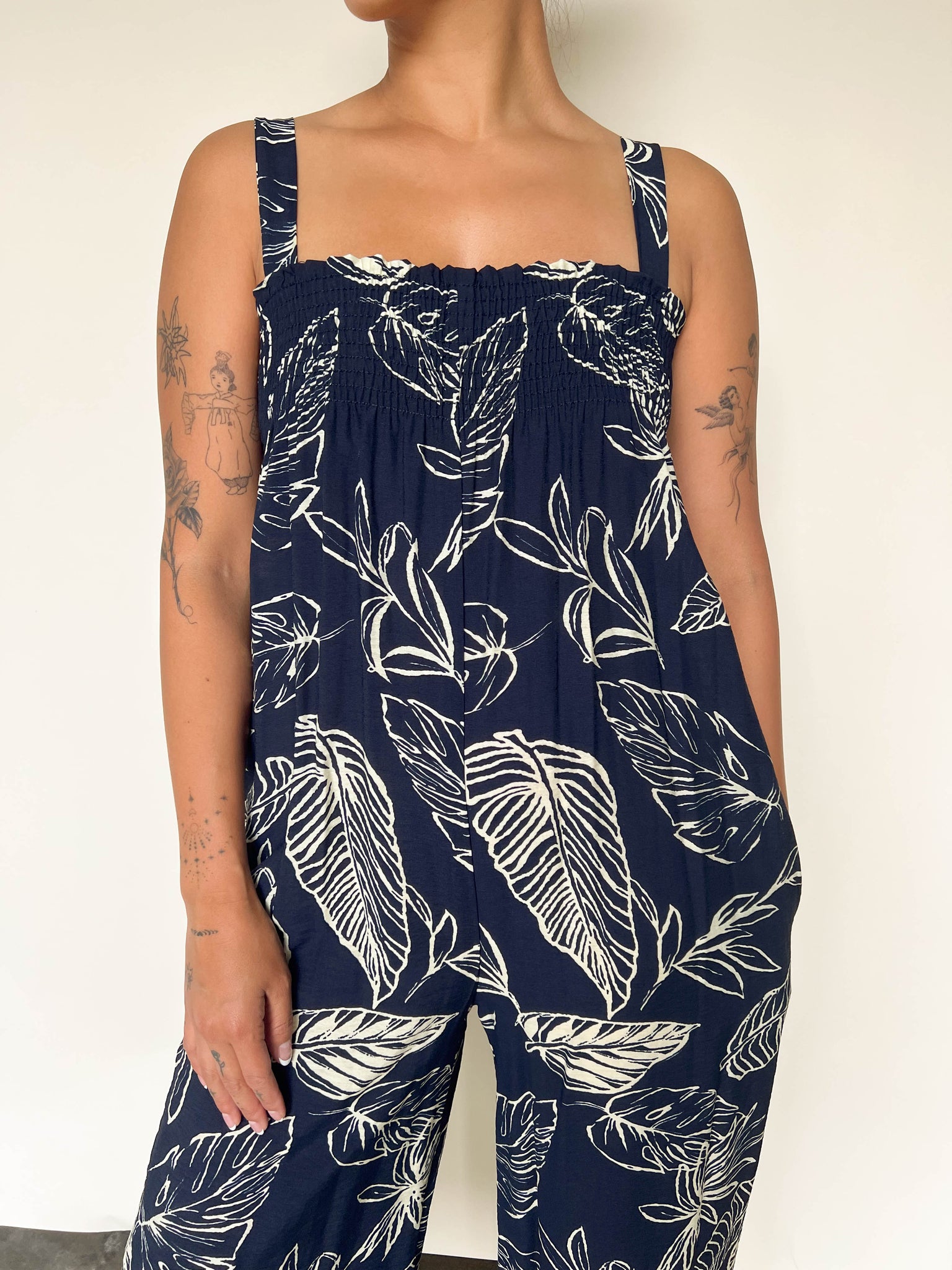 Resort Jumpsuit - Navy