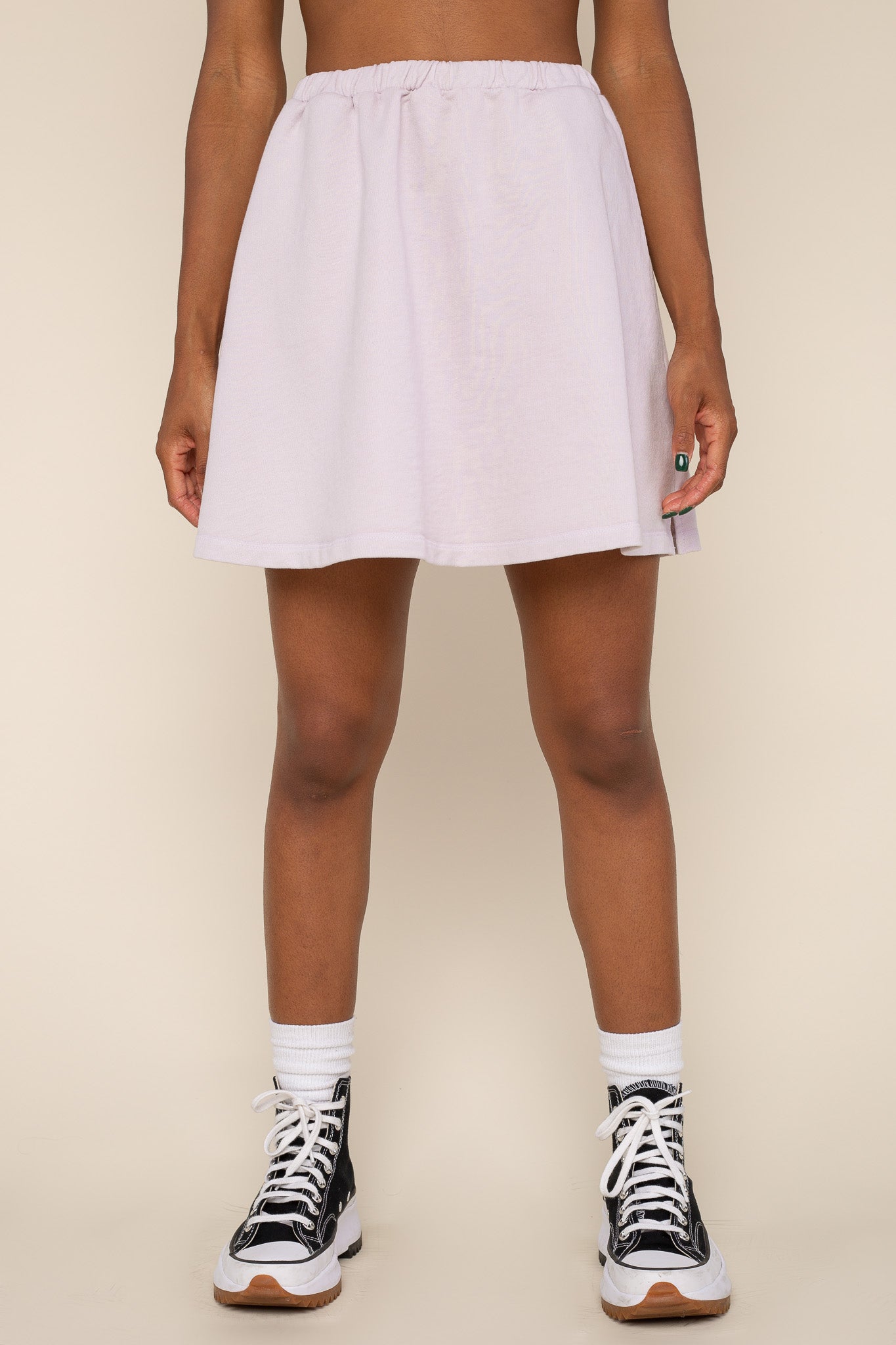 Garment Dyed French Terry Skirt