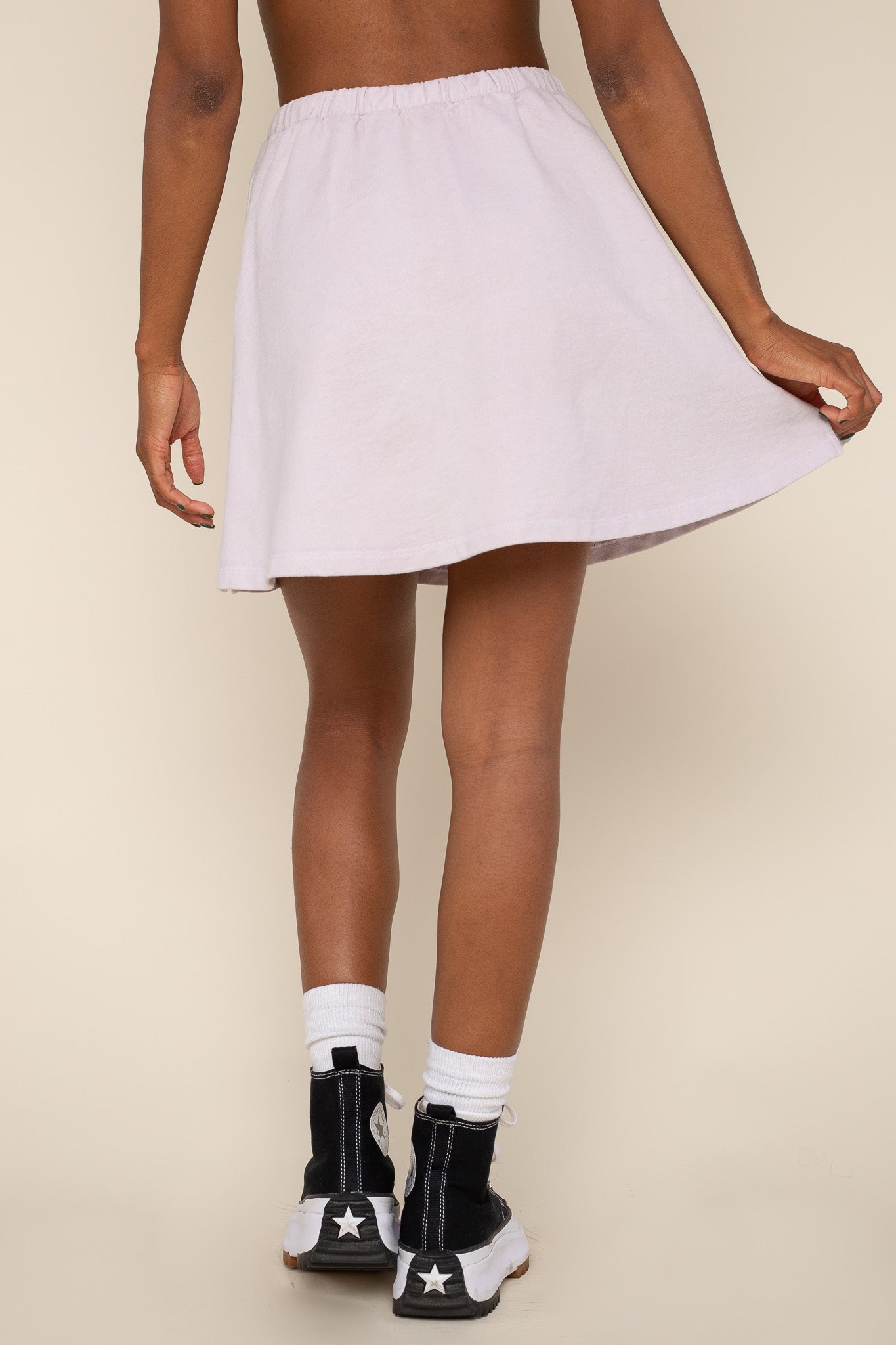 Garment Dyed French Terry Skirt