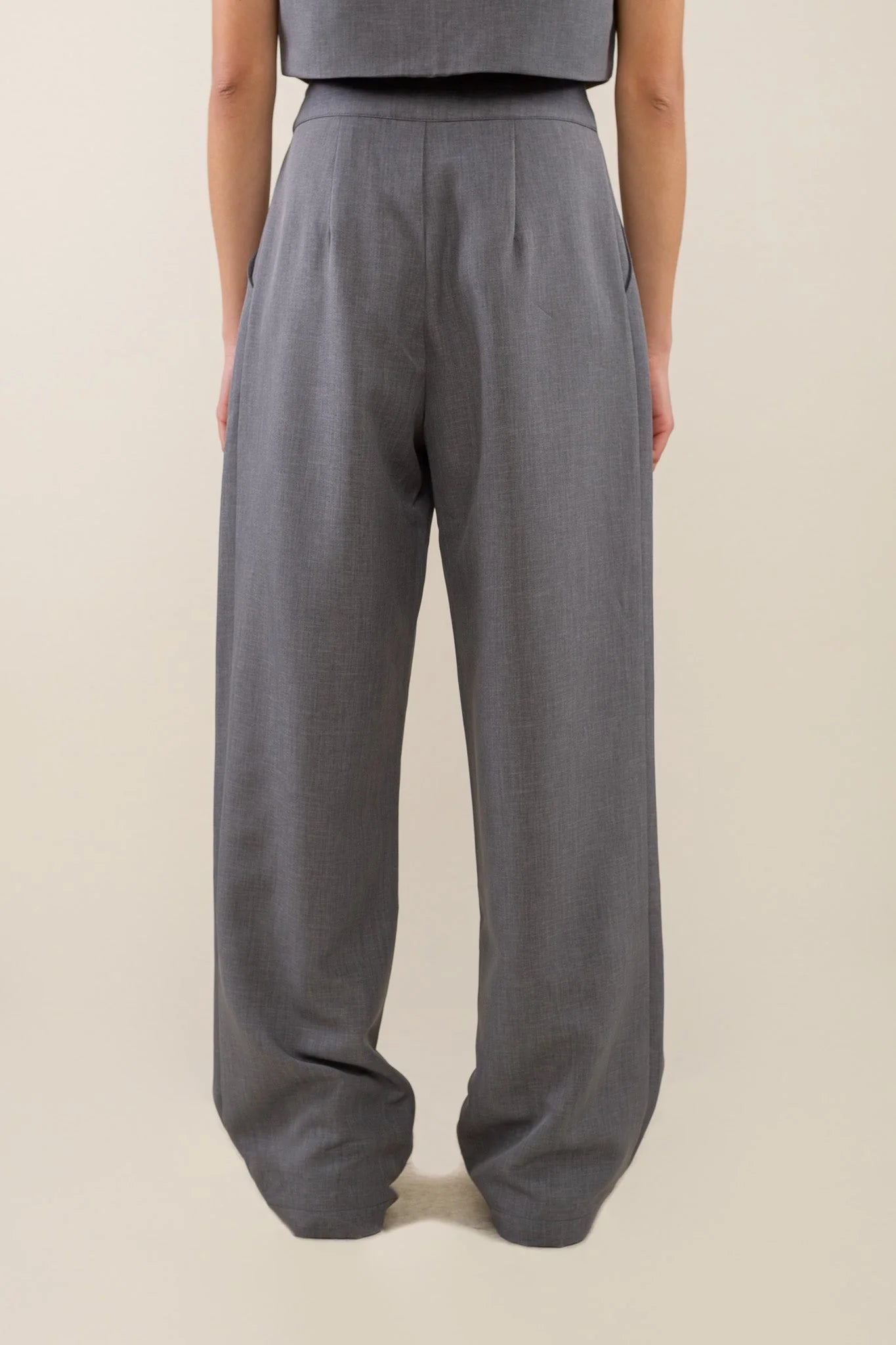 Trouser w/ Shell Button