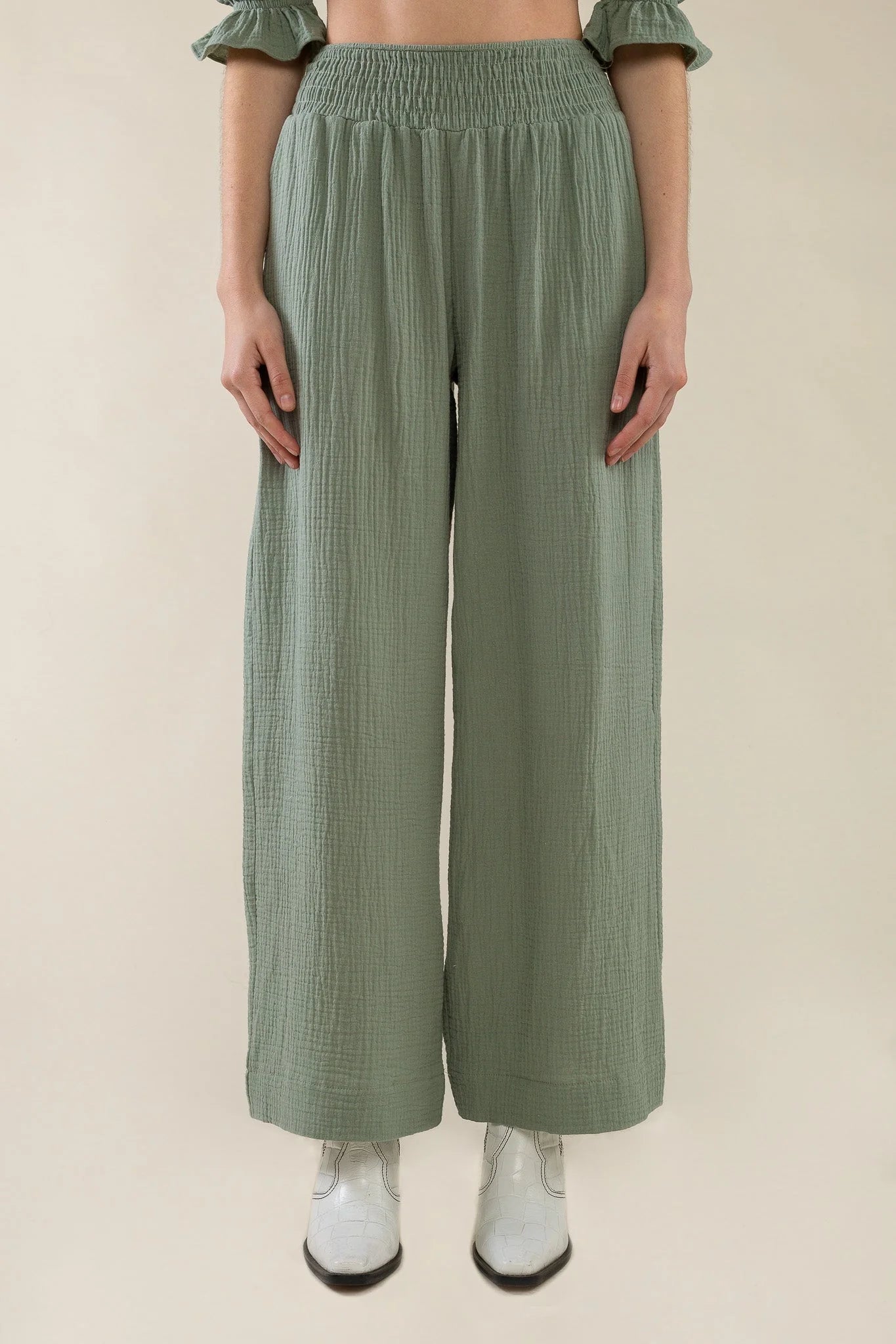 Cotton Gauze Pant
