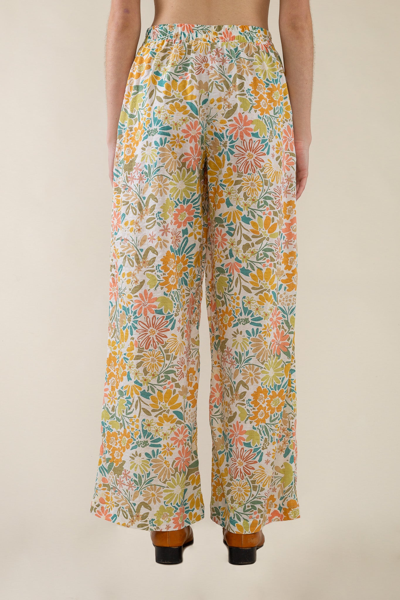 Floral Print Pants