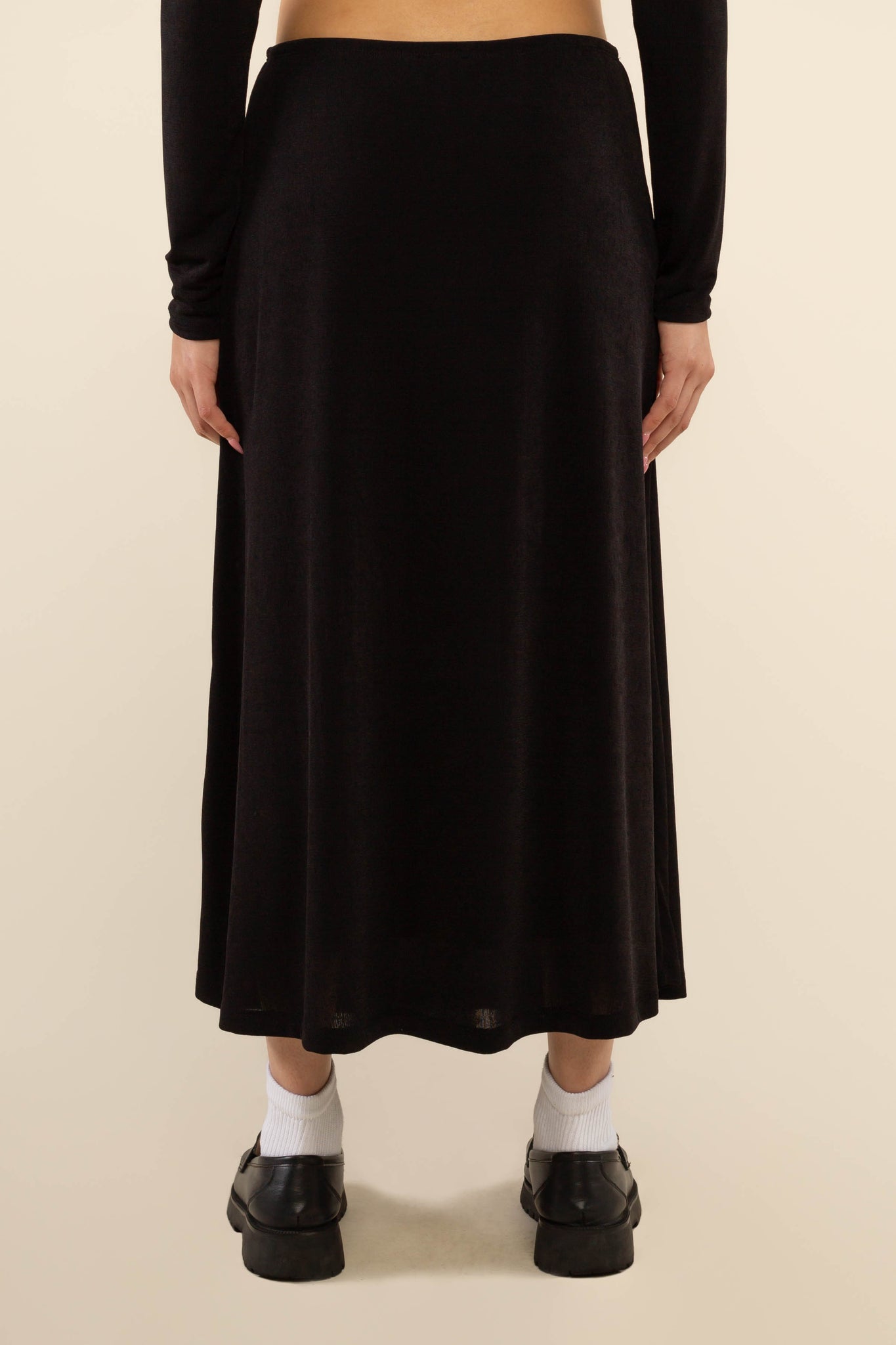 A-Line Midi Skirt