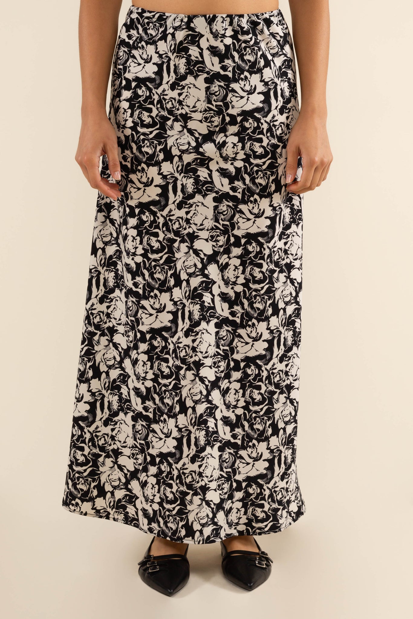 Maxi Bias Slip Skirt