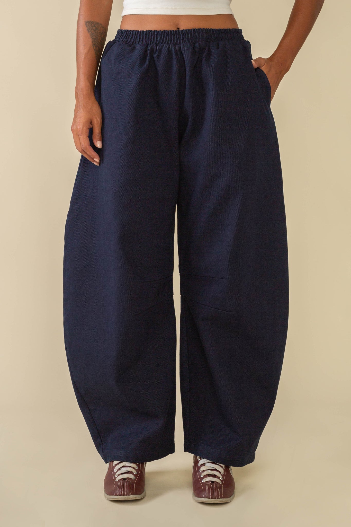 York Heavyweight Bull Denim Barrel Pant