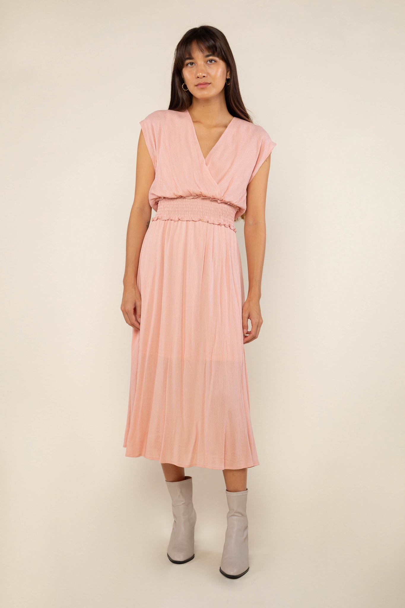 Crossover Woven Dress