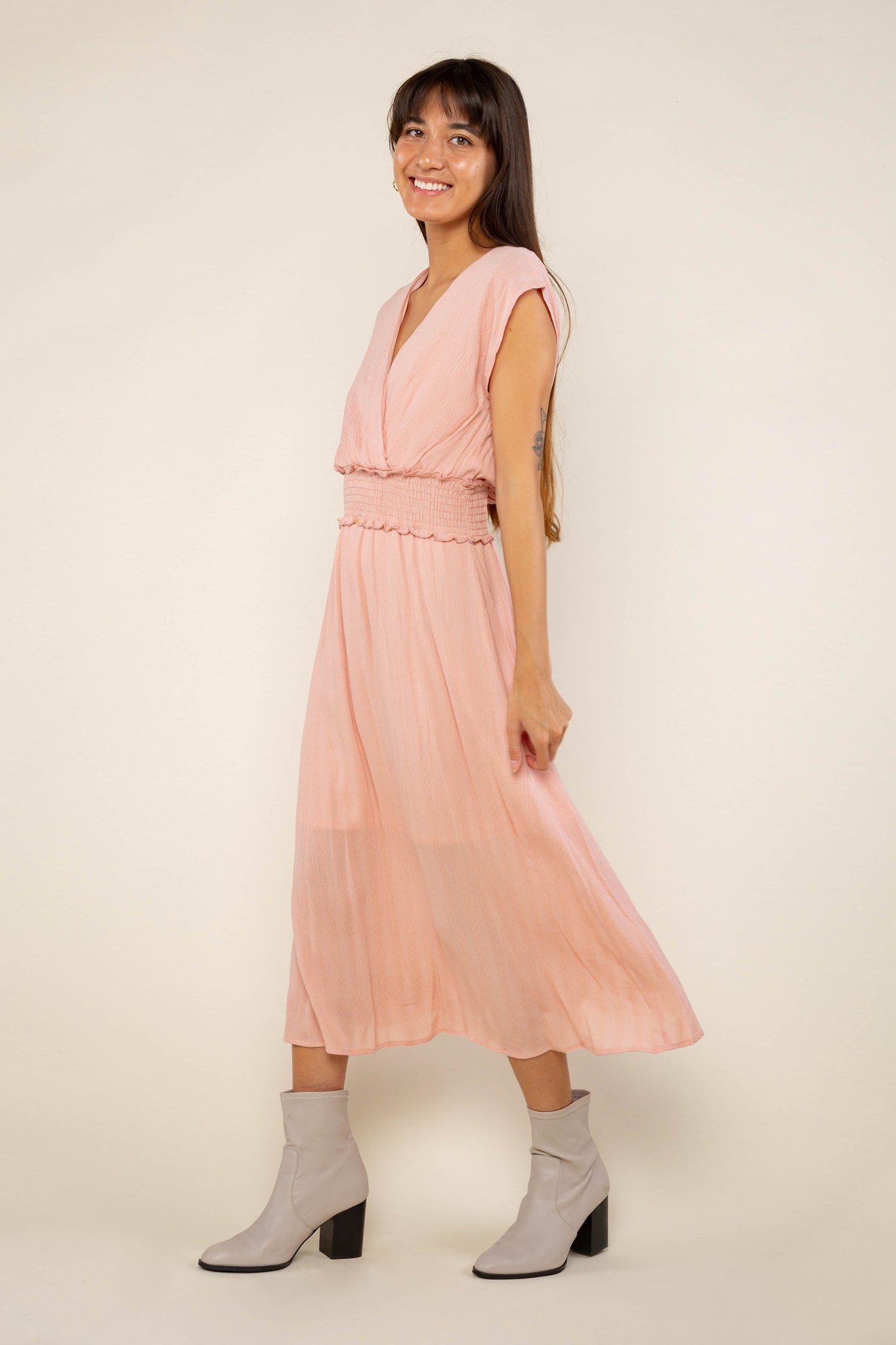 Crossover Woven Dress