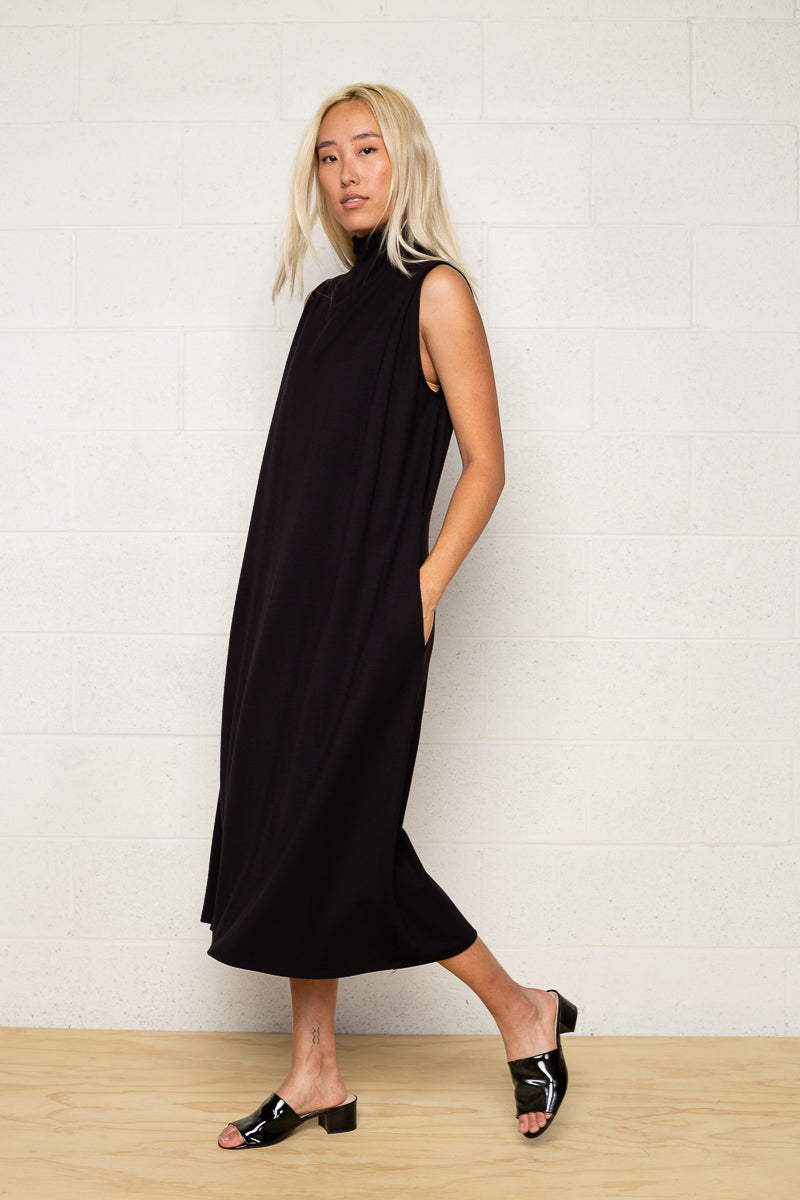 Luxe Mock Neck Dress
