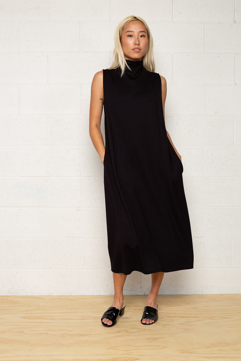 Luxe Mock Neck Dress