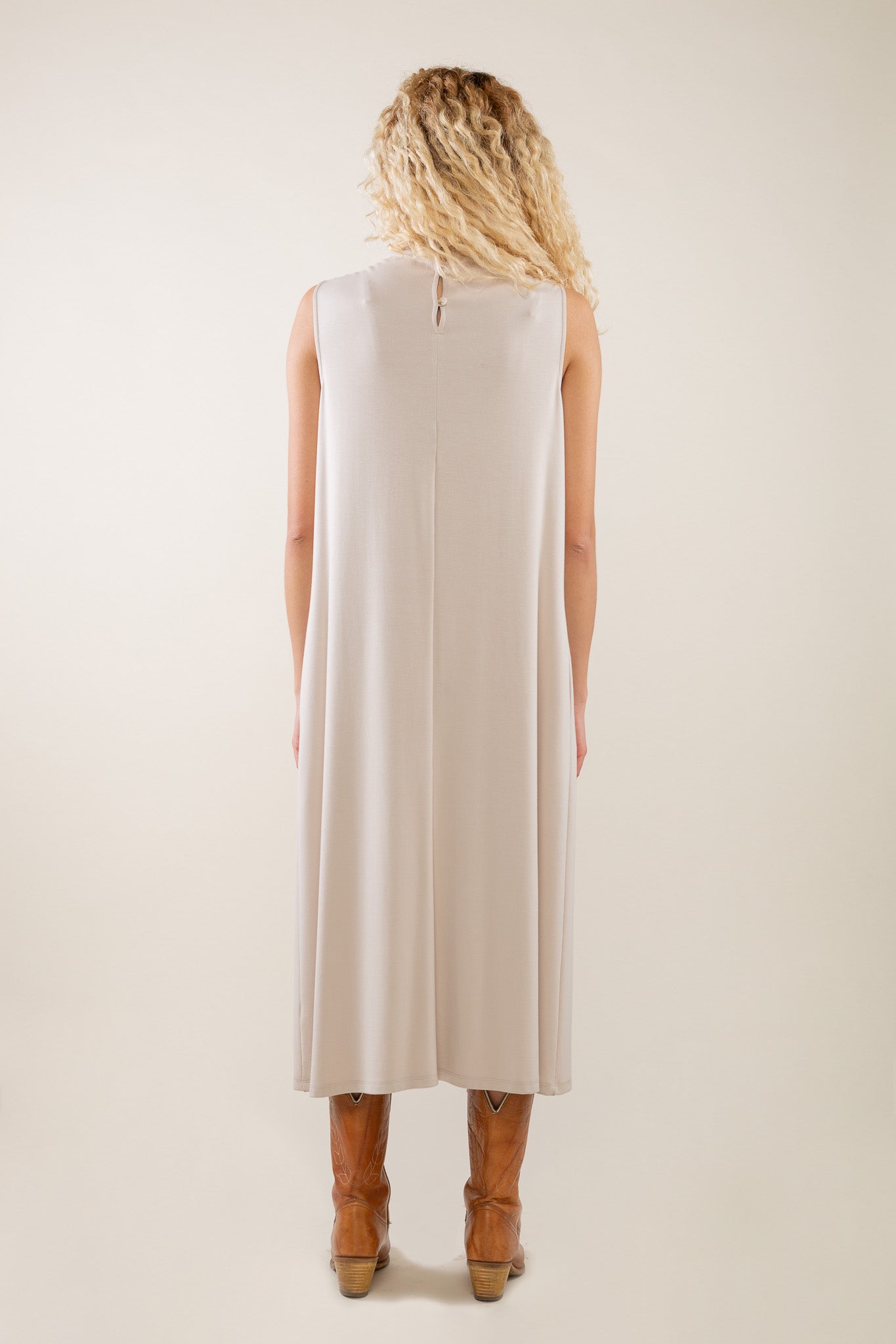 Luxe Mock Neck Dress