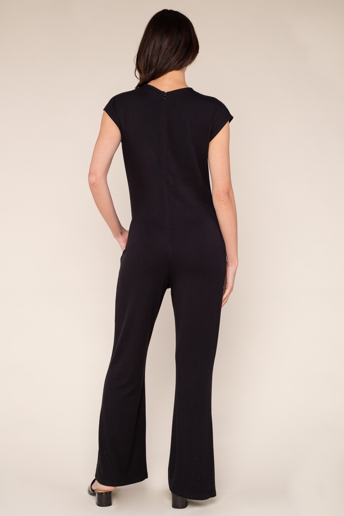 Cap Sleeve Jumpsuit