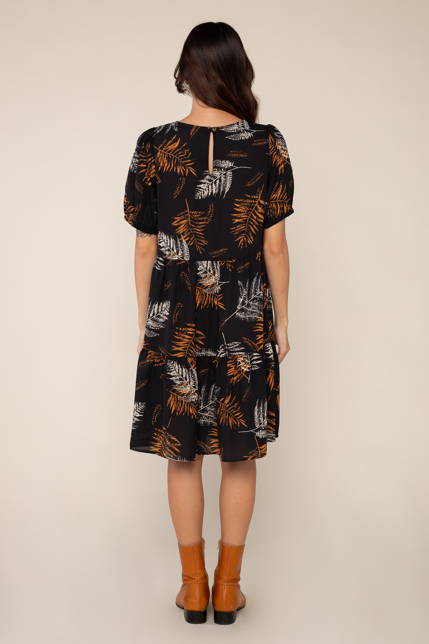 Tiered Mini Dress