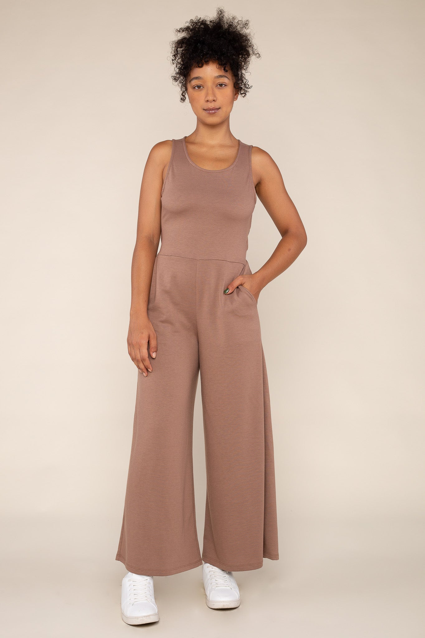 Lightweight French Terry Jumpsuit