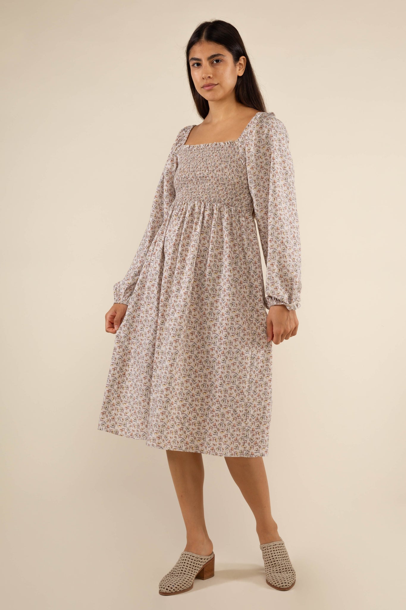Ditsy Floral Print Dress