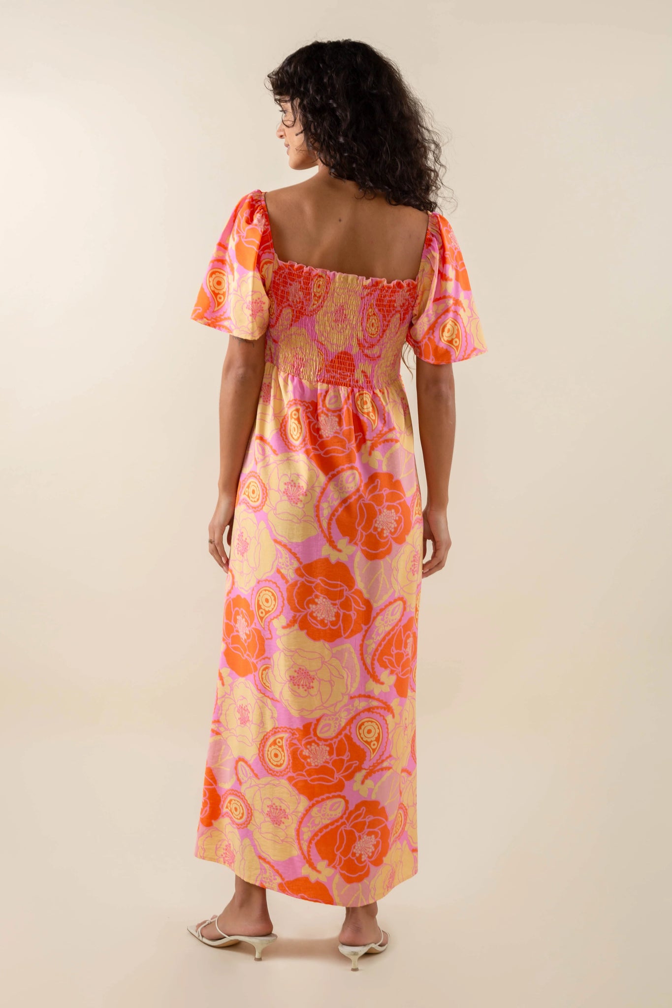 Floral Paisley Maxi Dress