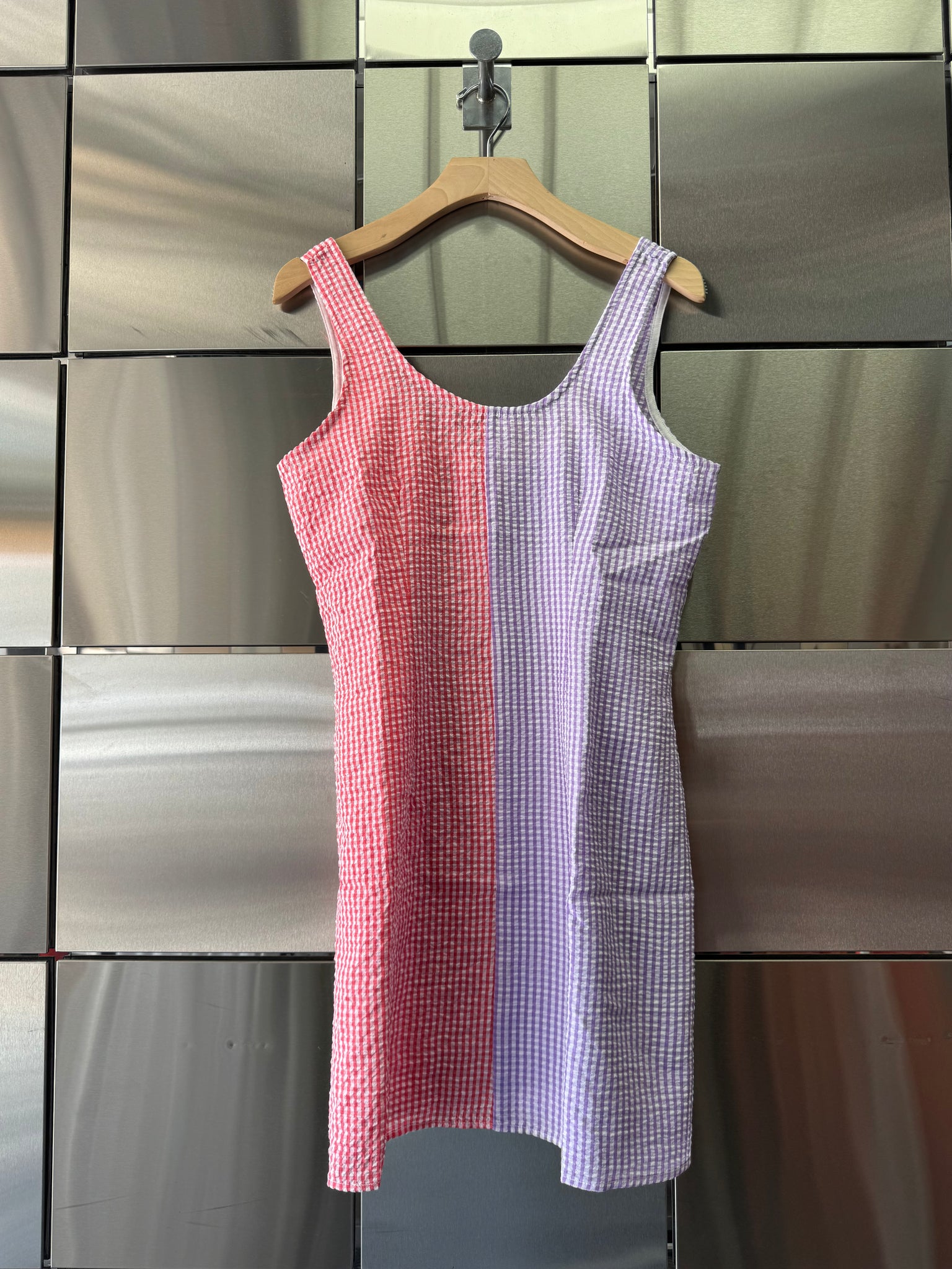 Gingham Mini Dress