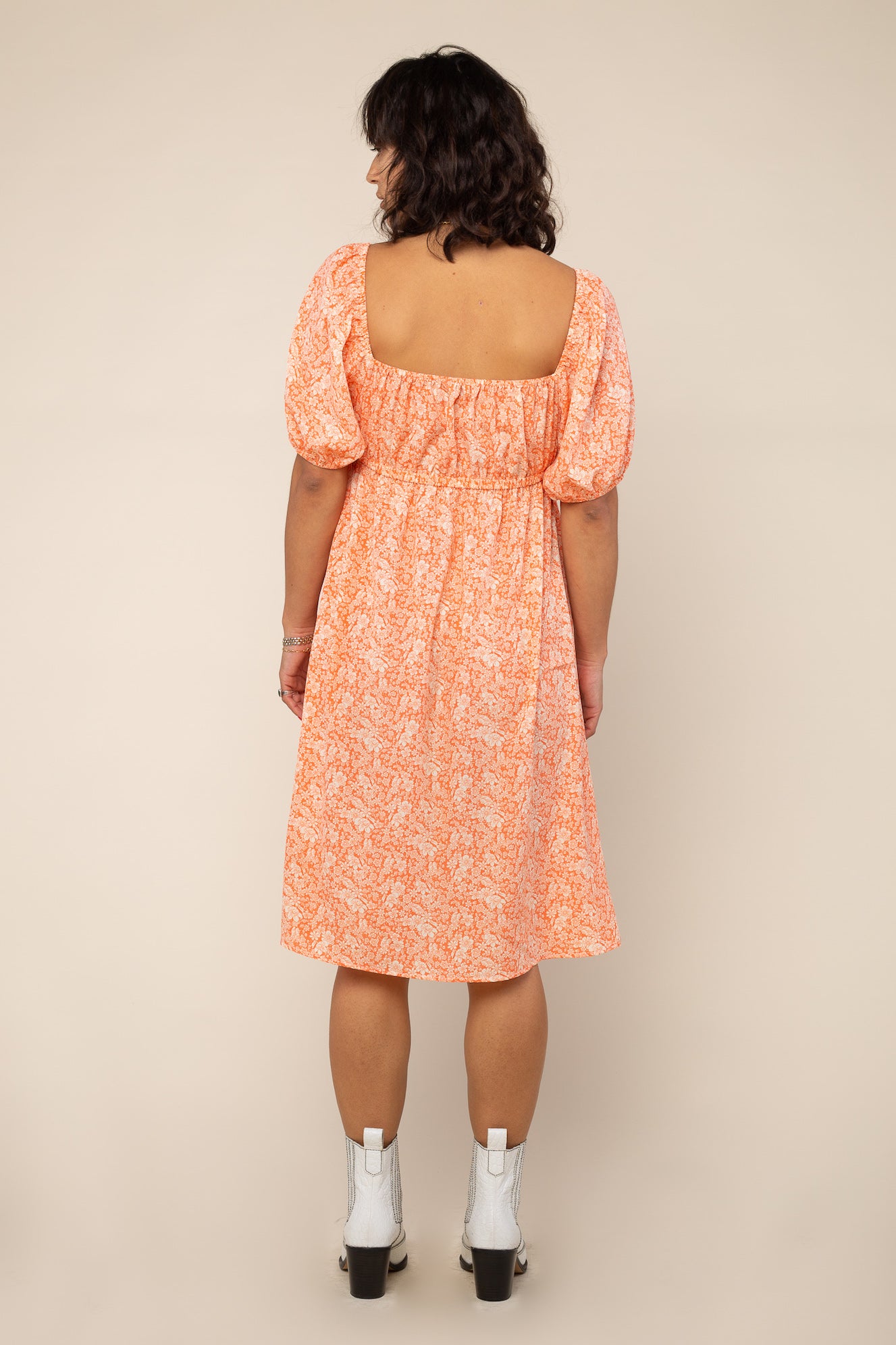 Square Neck Dress