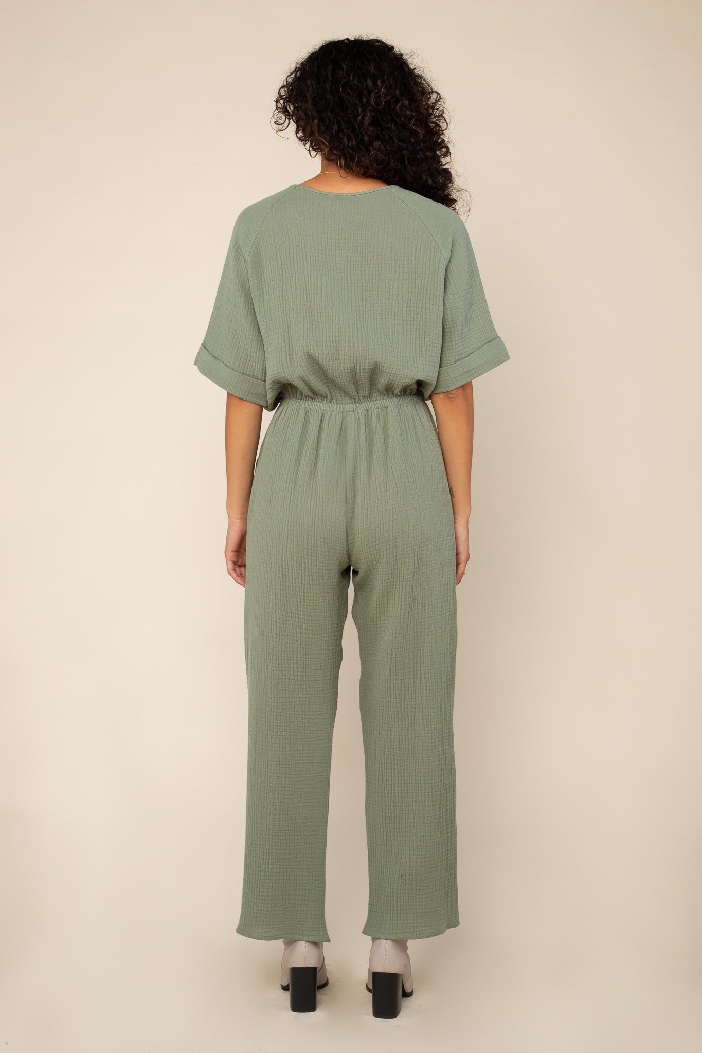 Cotton Gauze Jumpsuit