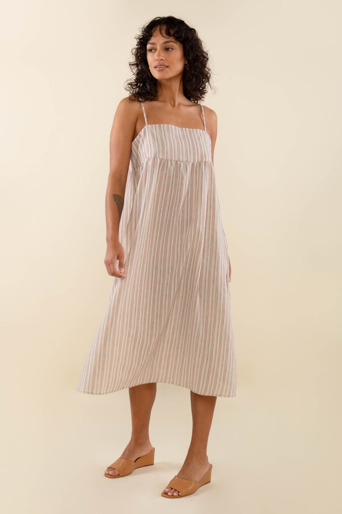 Baby Doll Midi Tank Dress