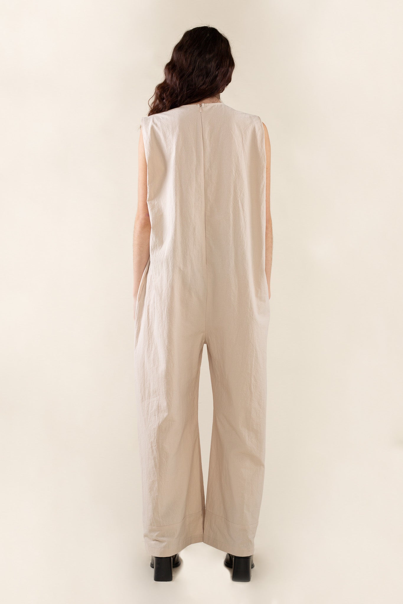 Boxy Cotton Jumpsuit