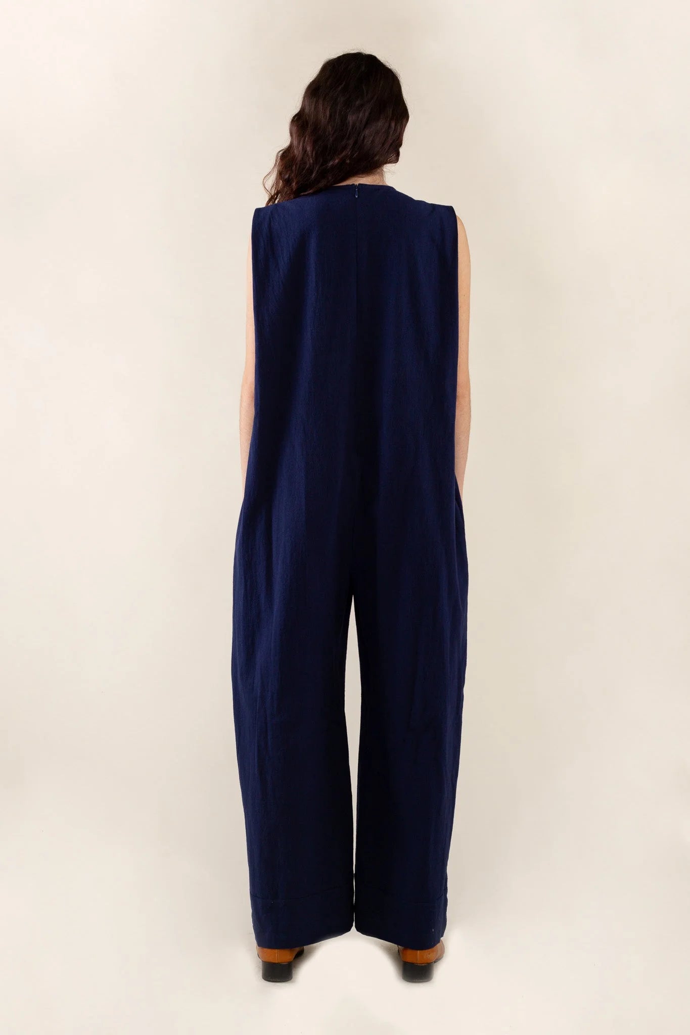 Boxy Cotton Jumpsuit