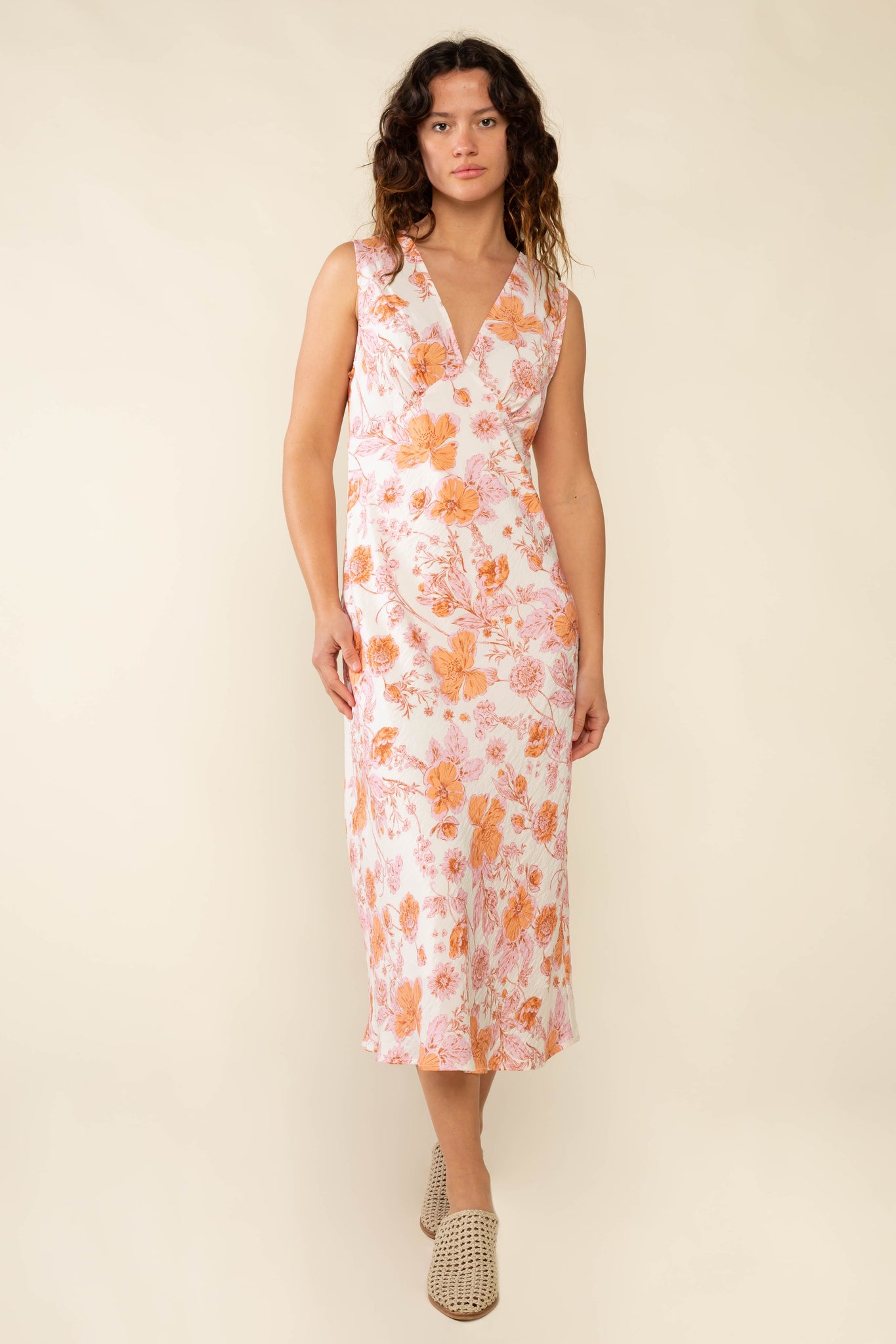 Bias Midi Dress