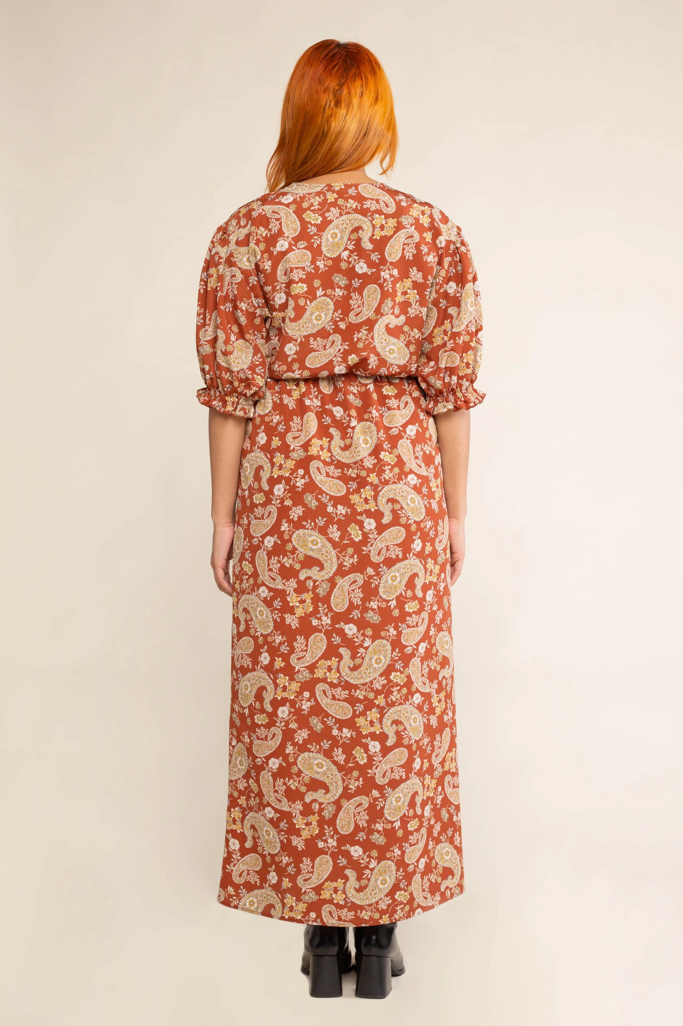 Floral Paisley Maxi Dress