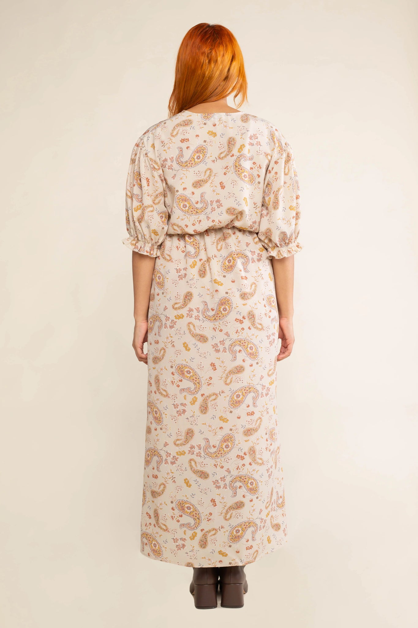 Floral Paisley Maxi Dress