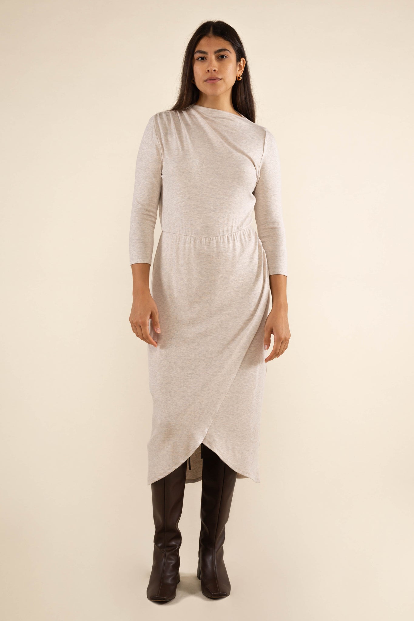 Wrap Knit Dress