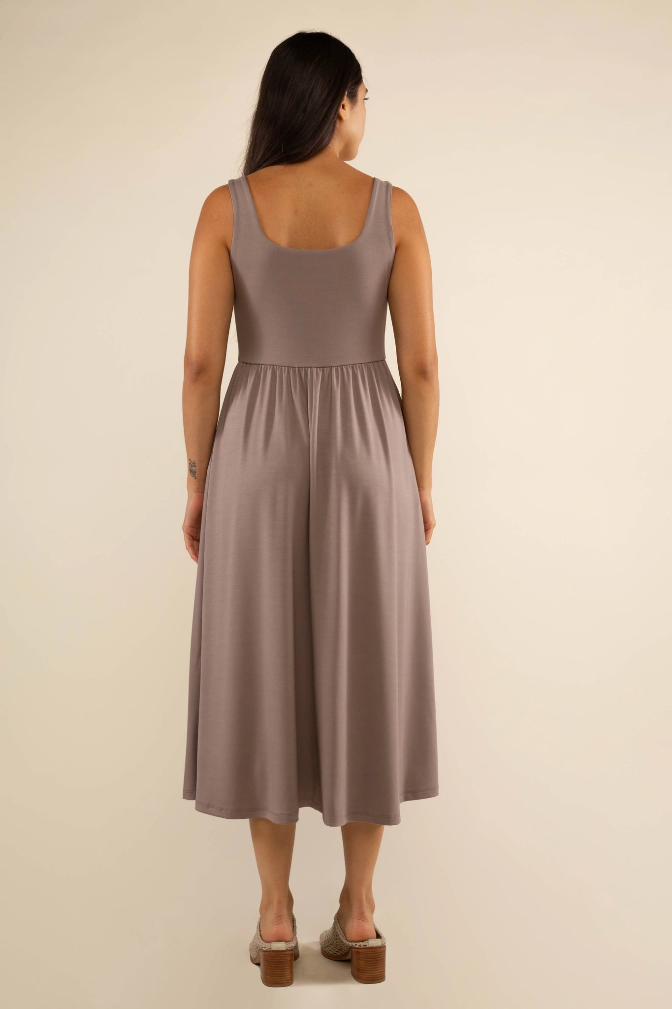 Sleeveless Swing Dress