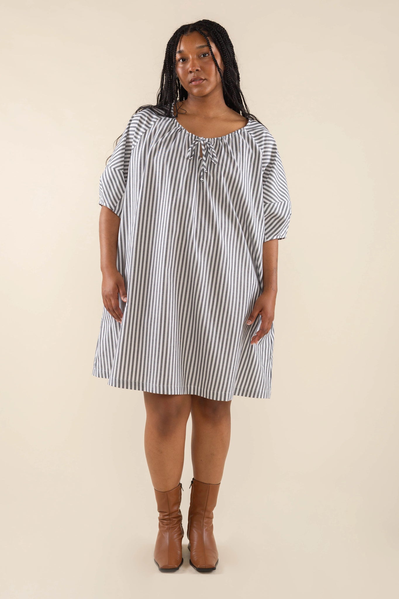 Stripe Mini Dress